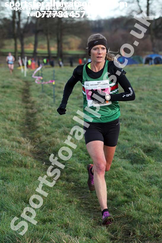 Senior womens cross country, 2019 North Eastern Cross Country Champs., Alnwick, Northumberland.  Photo: David T. Hewitson/Sports for All Pics